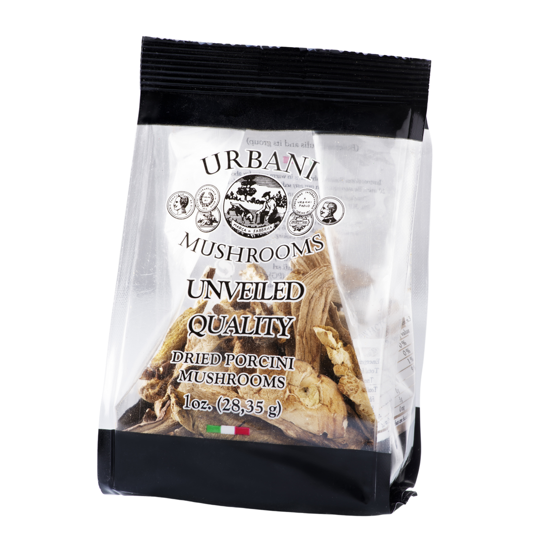 Dried Porcini Mushrooms 1 oz - Urbani Truffles