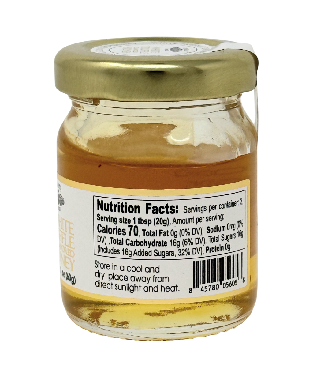 White Truffle Honey 2.1 oz - Urbani Truffles