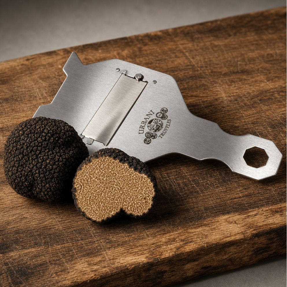 2oz Black Summer Truffle & Slicer | Bundle