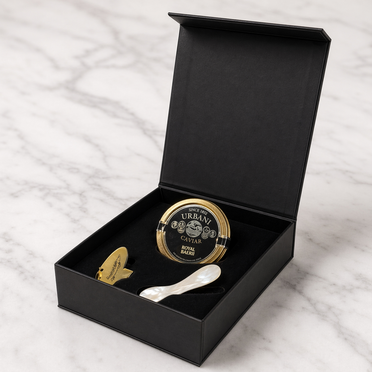 Siberian Sturgeon Caviar (Royal Baerii) Giftbox