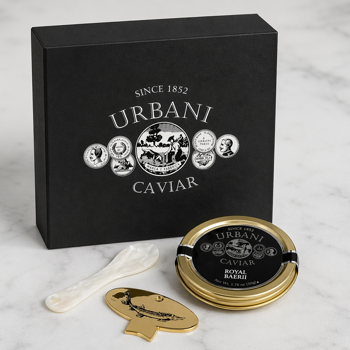 Siberian Sturgeon Caviar (Royal Baerii) Giftbox