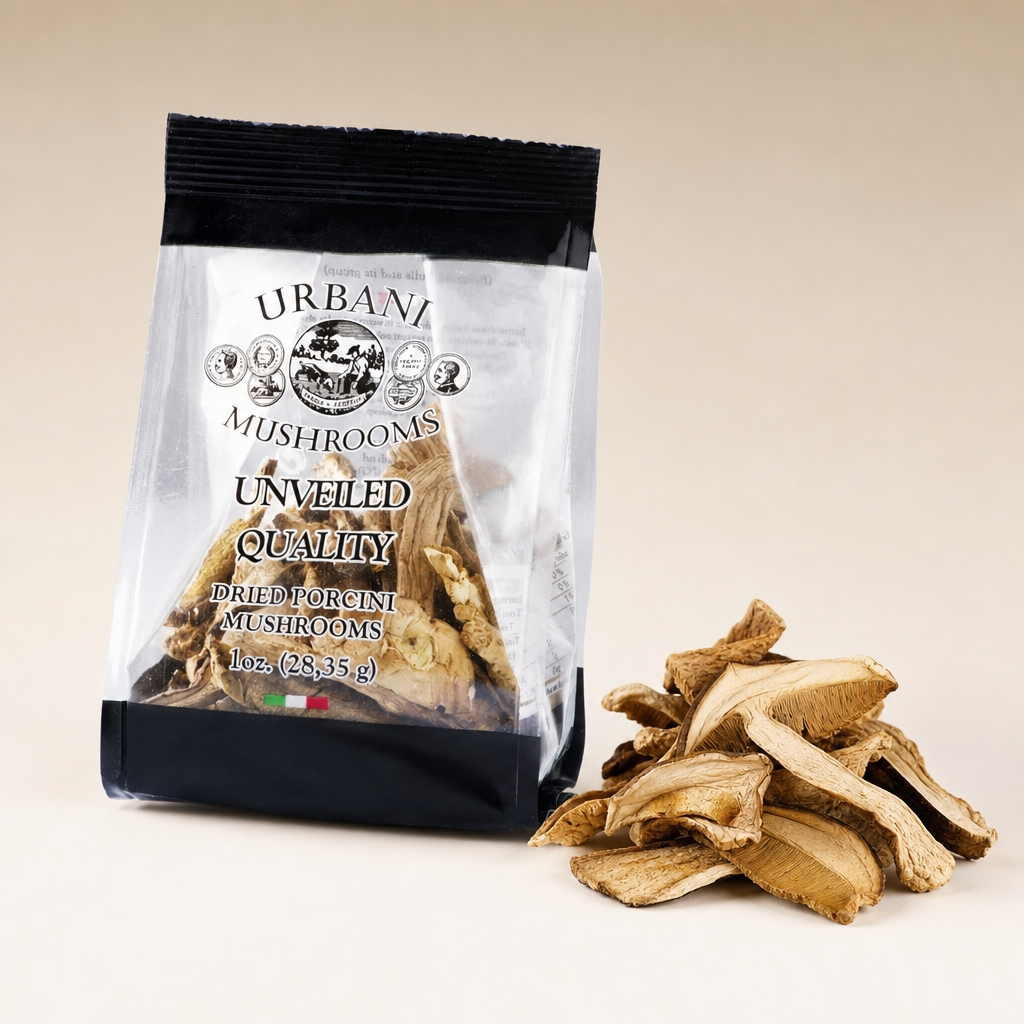 Dried Porcini Mushrooms 1 oz