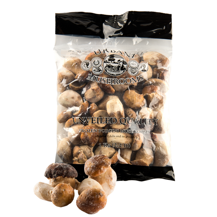 Frozen Porcini Mushrooms 2.2 lb - Urbani Truffles