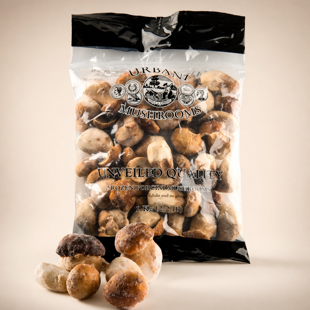 Frozen Porcini Mushrooms 2.2 lb