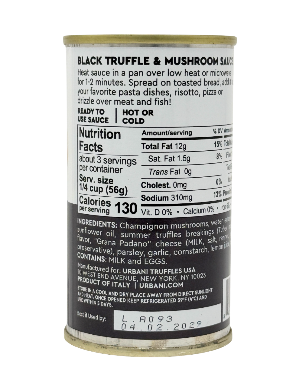 Black Truffles & Mushrooms 6.4 oz