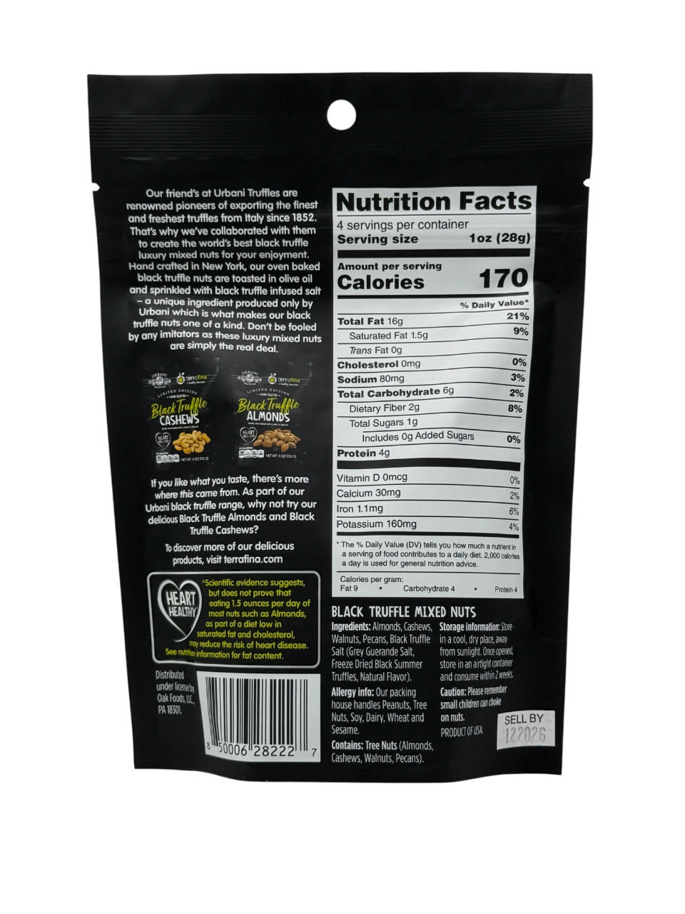 Black Truffle Mixed Nuts