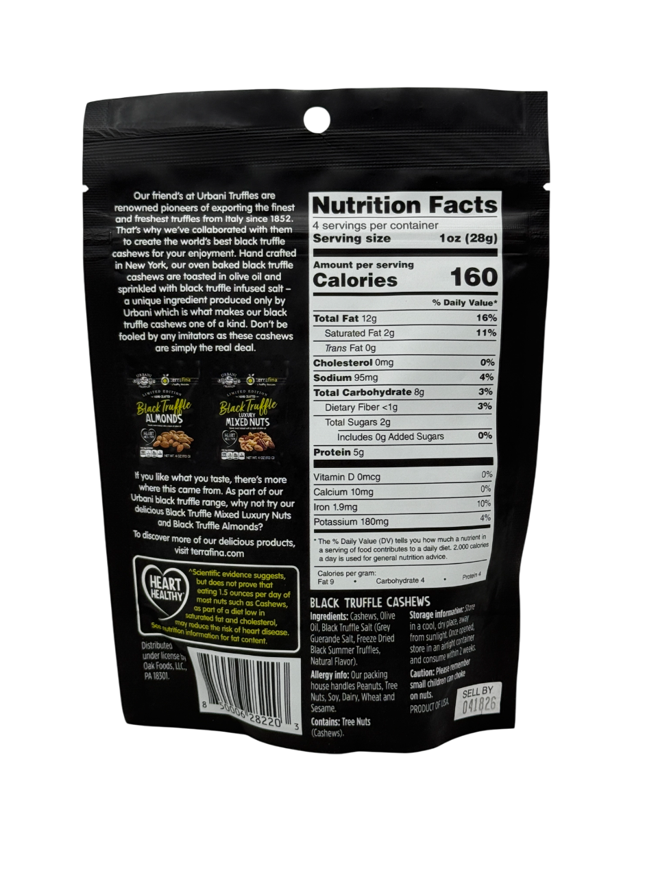 Black Truffle Cashews