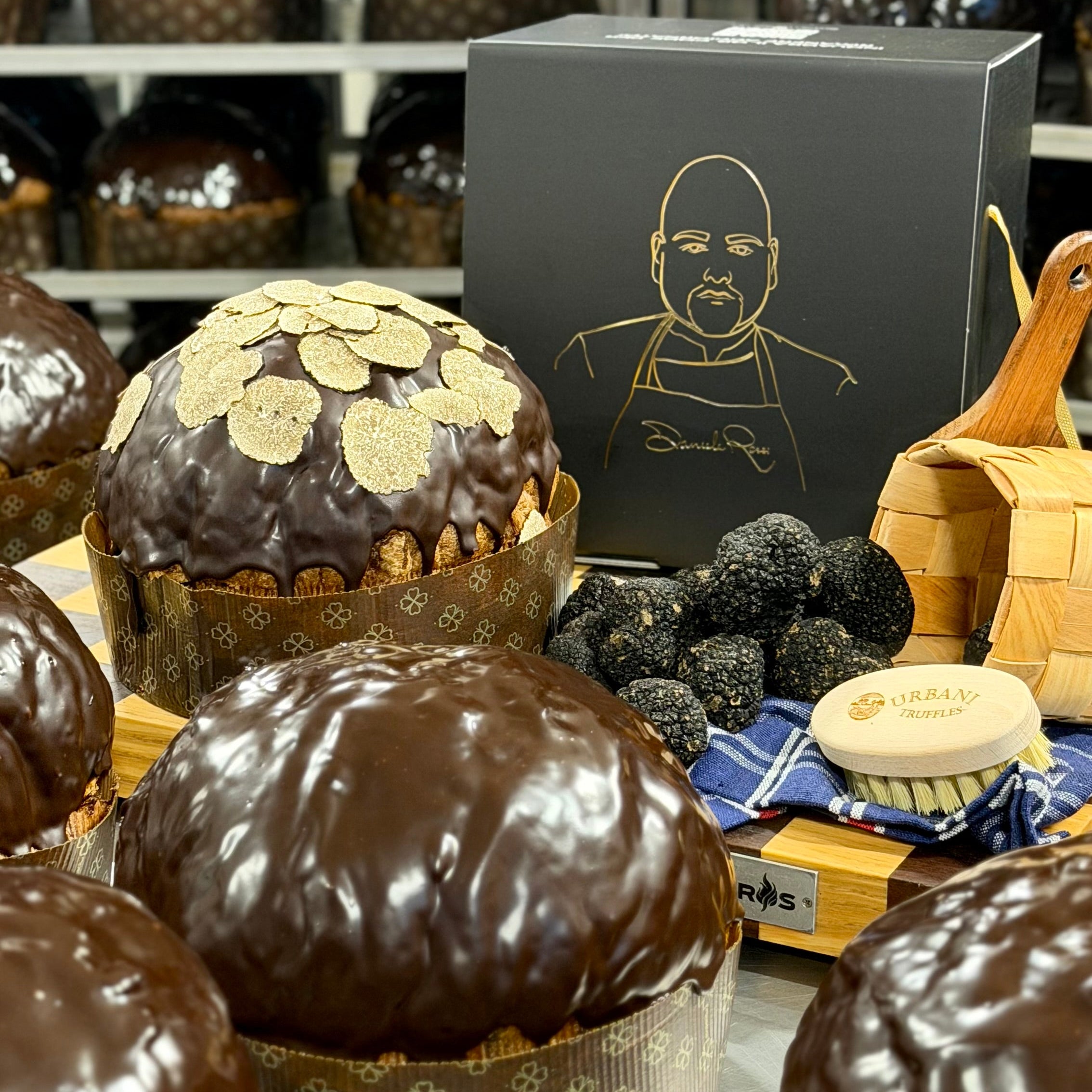 Black Truffle Signature Chocolate Panettone (Limited Edition)