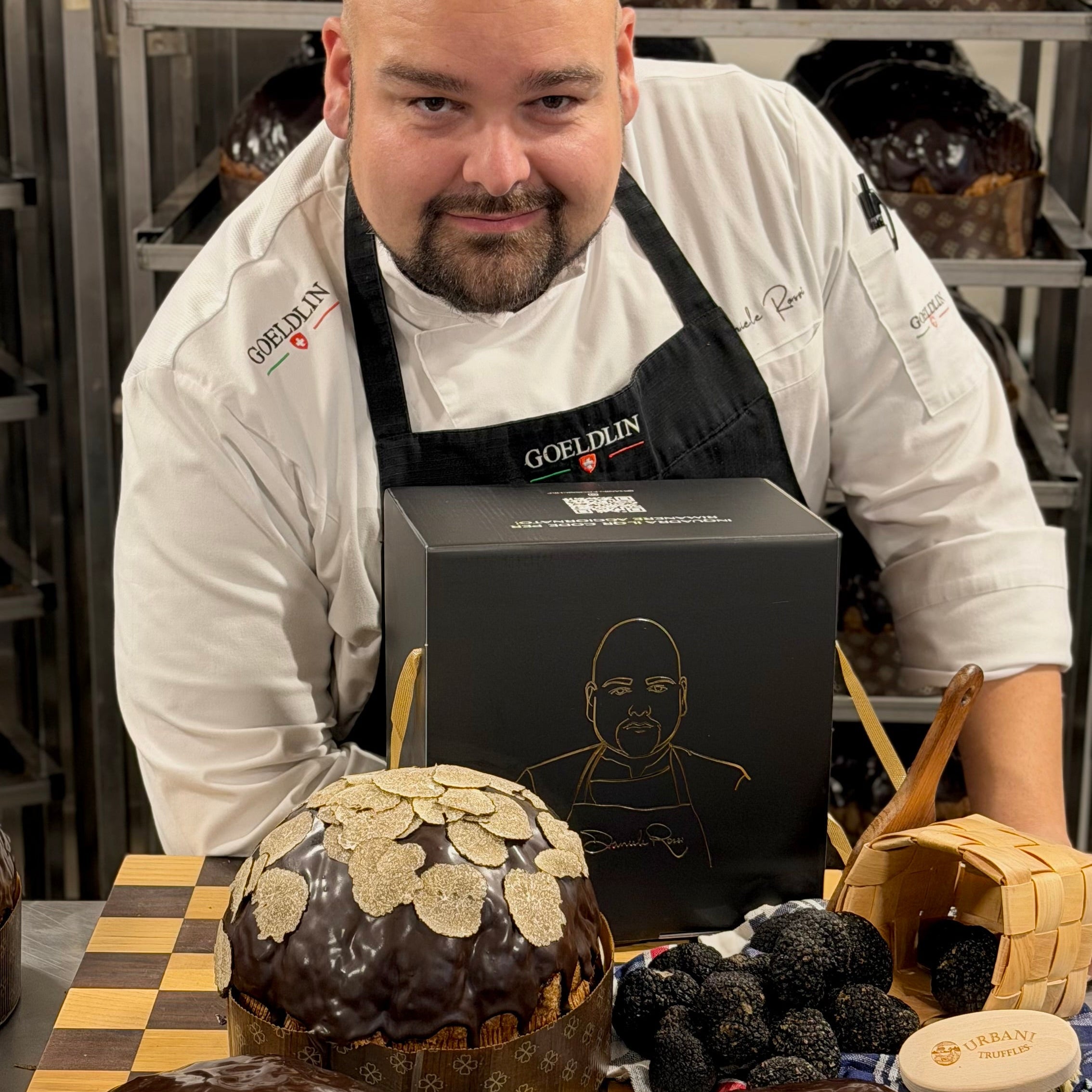 Black Truffle Signature Chocolate Panettone (Limited Edition)