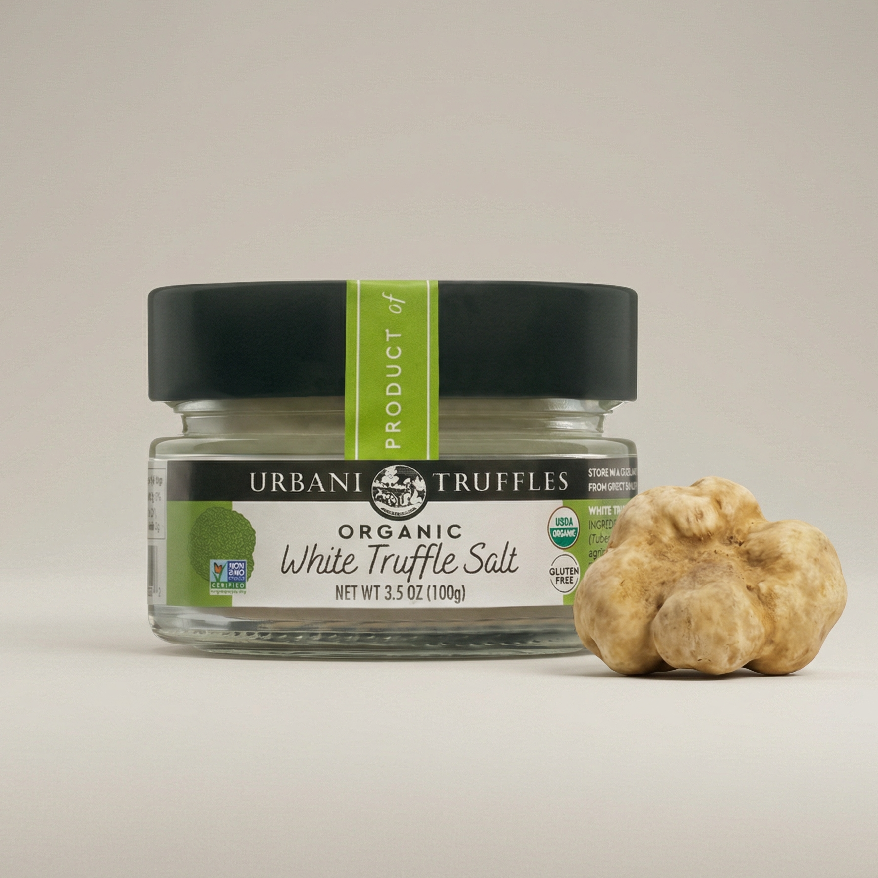Organic White Truffle Salt 3.5 oz