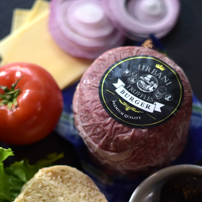 Truffle Burgers, 4 Pack (6 oz each) - Urbani Truffles