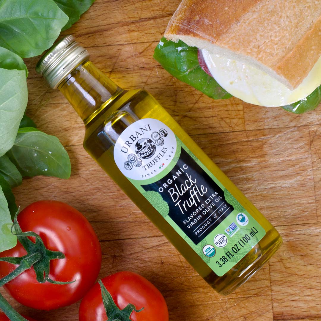 Organic Black Truffle Extra Virgin Olive Oil - Urbani Truffles