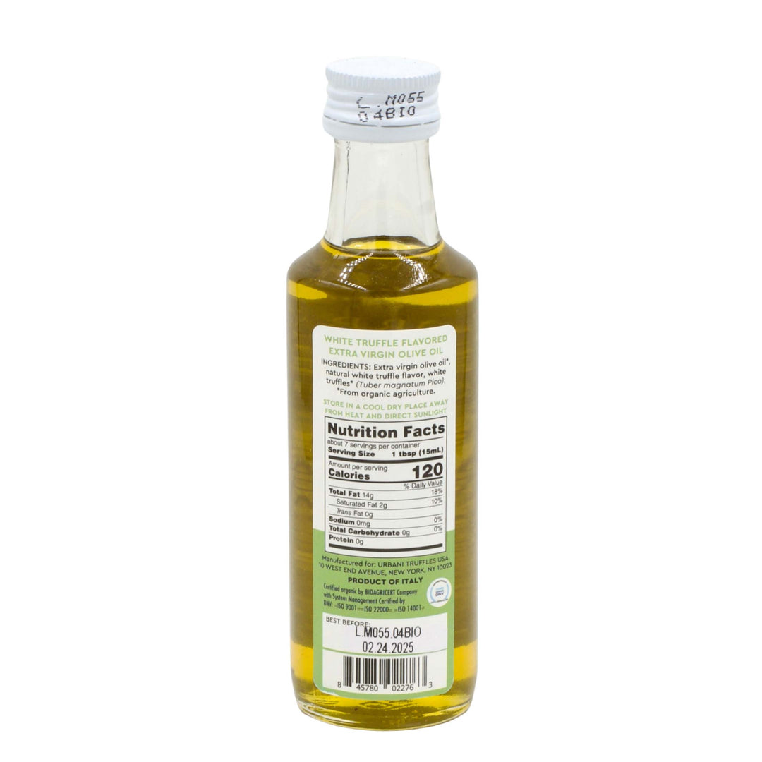 Organic White Truffle Extra Virgin Olive Oil 3.38 FL OZ (100 ML) - Urbani Truffles