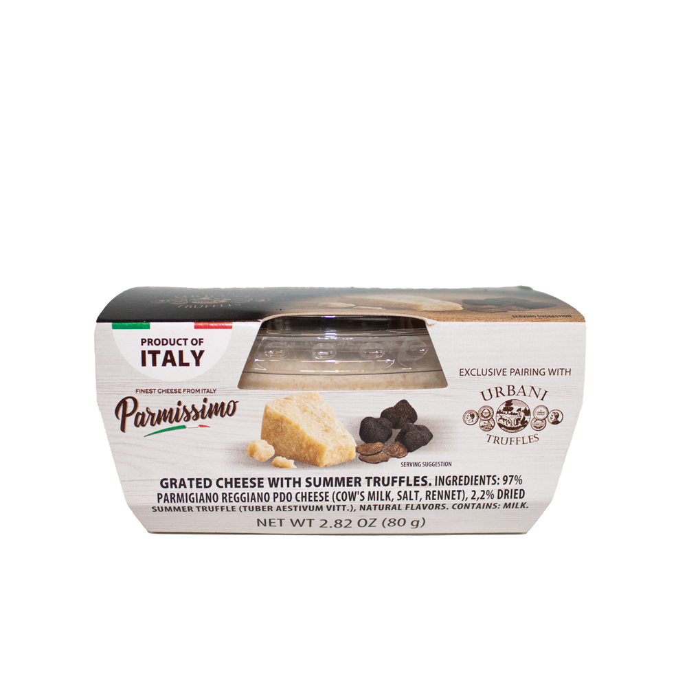 Parmissimo - Grated Parmigiano Reggiano with Truffle - Urbani Truffles