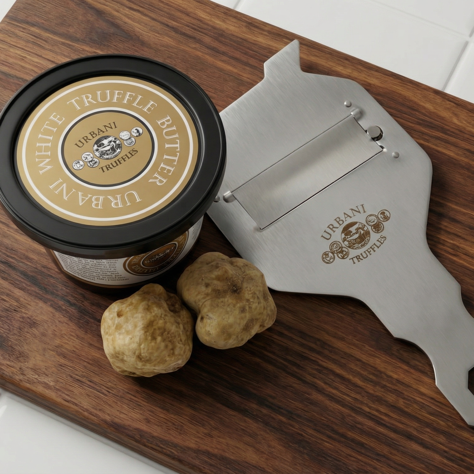 White Alba Truffle, Butter & Slicer Bundle